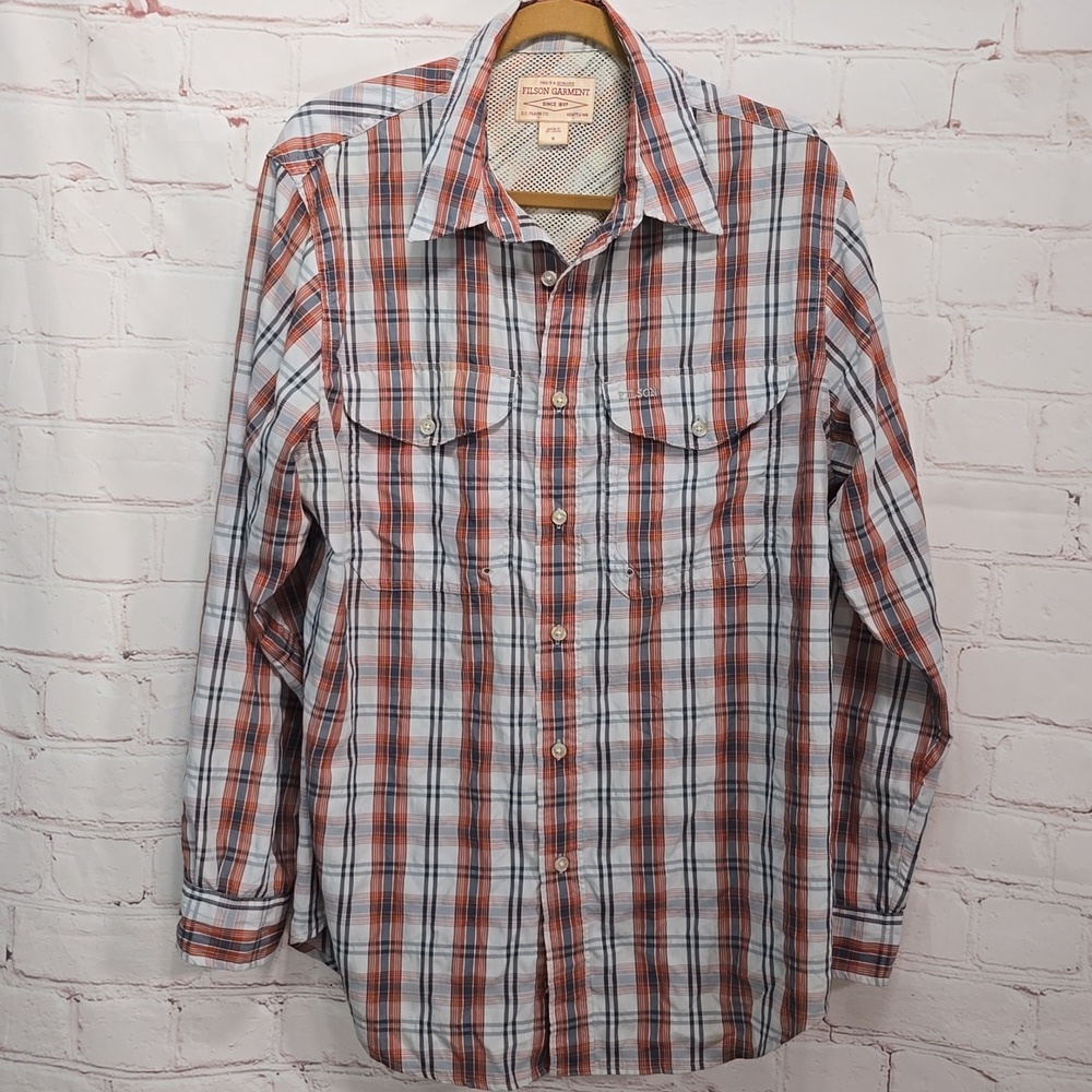 Filson Men's Twin Lakes Sport Shirt Size M